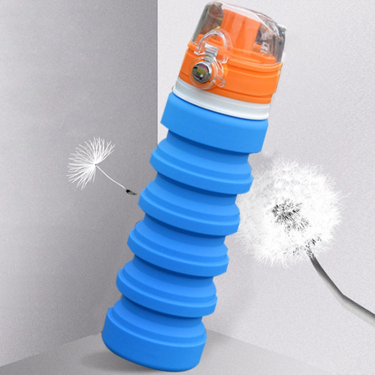 500 ml Outdoor-Reise Silikon faltbare Wasserkocher Teleskop Cup Sport Trinkflasche