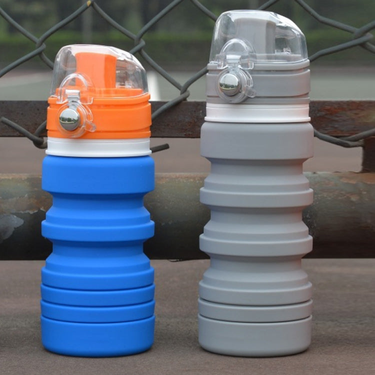 500 ml Outdoor-Reise Silikon faltbare Wasserkocher Teleskop Cup Sport Trinkflasche