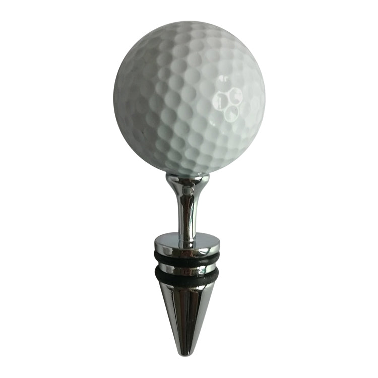 Rotweinflaschenverschluss in Golf- und Tee-Form, Größe: 10 x 4,2 cm, Golf- und Tee-Stopfen