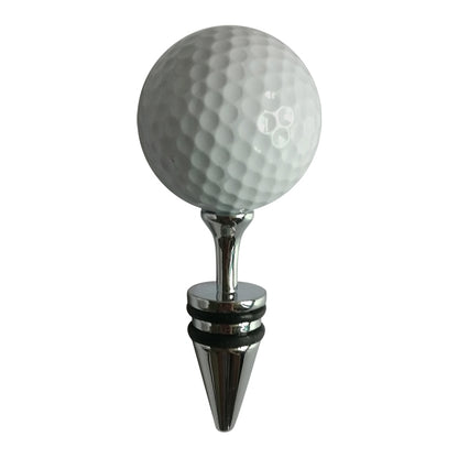 Rotweinflaschenverschluss in Golf- und Tee-Form, Größe: 10 x 4,2 cm, Golf- und Tee-Stopfen