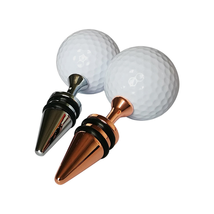 Rotweinflaschenverschluss in Golf- und Tee-Form, Größe: 10 x 4,2 cm, Golf- und Tee-Stopfen