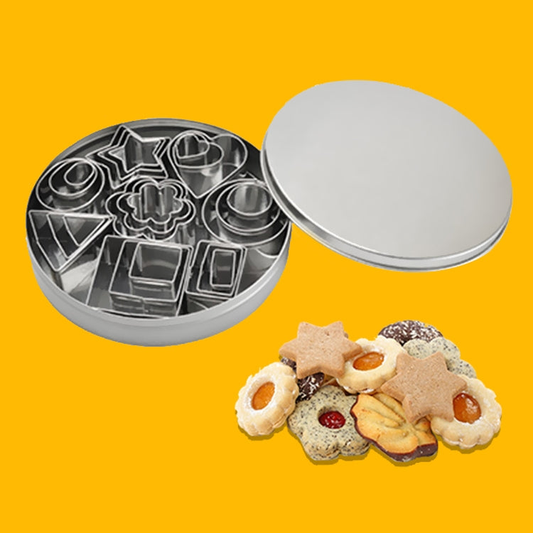 24 Teile/Satz Edelstahl DIY Keks Kekse Formen Geometrie Backen Werkzeuge (Octagon), HC4340A, HC4340B, HC4340C