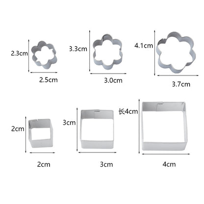 24 Teile/Satz Edelstahl DIY Keks Kekse Formen Geometrie Backen Werkzeuge (Octagon), HC4340A, HC4340B, HC4340C