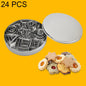 24 Teile/Satz Edelstahl DIY Keks Kekse Formen Geometrie Backen Werkzeuge (Octagon), HC4340A, HC4340B, HC4340C