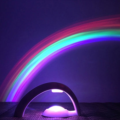 Romantische Regenbogen-Projektion Dekorative Lampe Nachttisch LED Nachtlicht