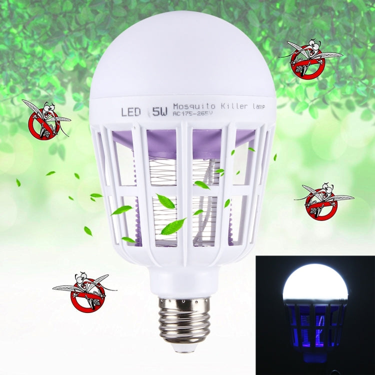 Fliegen- und Schädlingsbekämpfungs-Insektenabwehr-Zapper, LED-Kugel, steiles Licht, AC 175–265 V