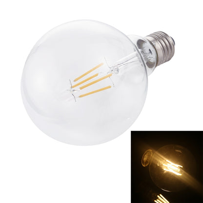 G95 E27 4W 4 LEDs 450 LM 3000K Retro Dimmbare LED-Glühfaden-Glühbirne Energiesparlampe, AC 220V, G95 4W Warmweiß