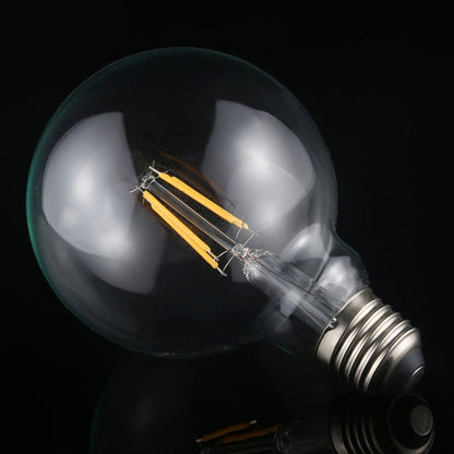 G95 E27 4W 4 LEDs 450 LM 3000K Retro Dimmbare LED-Glühfaden-Glühbirne Energiesparlampe, AC 220V, G95 4W Warmweiß
