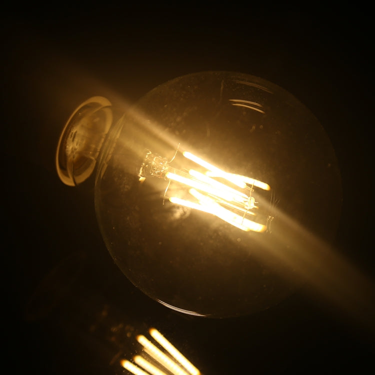 G95 E27 4W 4 LEDs 450 LM 3000K Retro Dimmbare LED-Glühfaden-Glühbirne Energiesparlampe, AC 220V, G95 4W Warmweiß