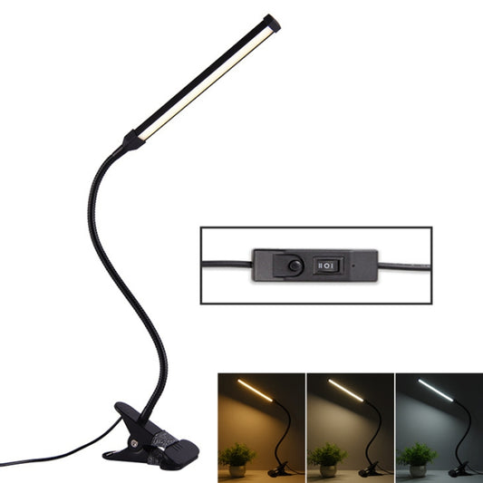 LED-Schreibtischlampe, 8 W, faltbar, verstellbar, Augenschutz, Tischlampe, USB-Plug-in-Version, USB-Plug-in-Version (schwarz), USB-Plug-in-Version (weiß)