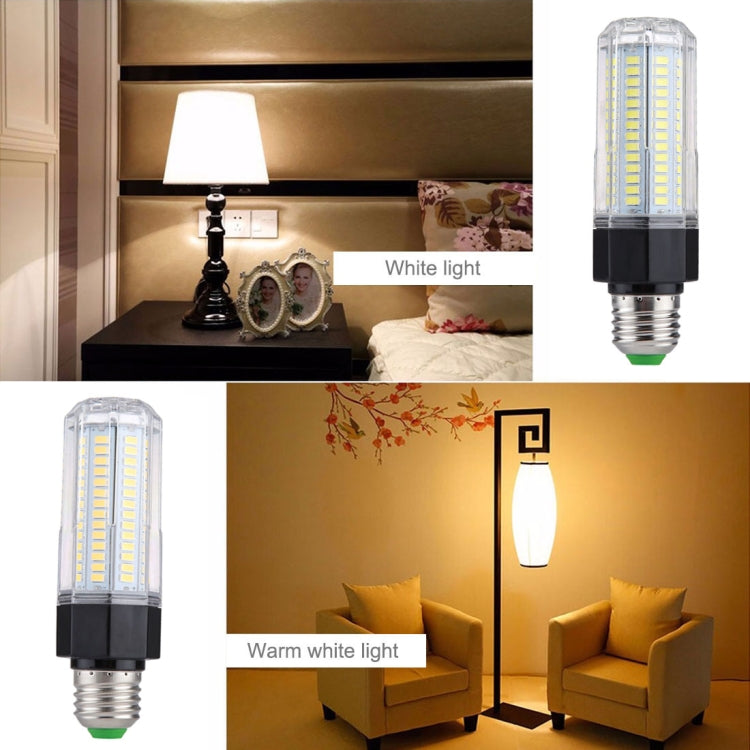 SMD 5730 Energiesparlampe, AC 110-265V, E27 126 LEDs weißes Licht, E27 126 LEDs warmweiß