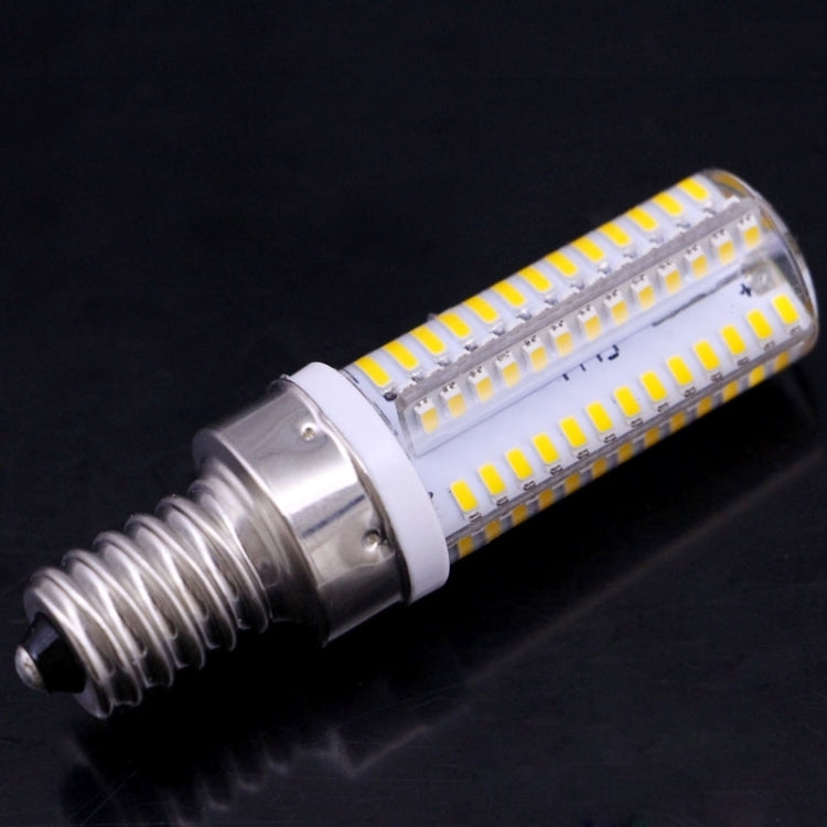 104 LED SMD 3014, AC 110V, E14 110V Warm White, E14 110V White Light
