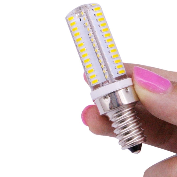 104 LED SMD 3014, AC 110V, E14 110V Warm White, E14 110V White Light