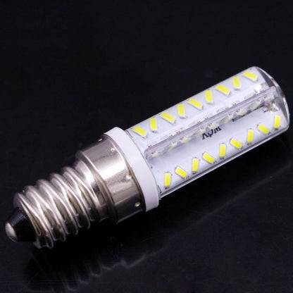 72 LED SMD 3014, Adjustable Brightness, AC 110V, E14 110V White Light, E14 110V Warm White