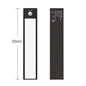 20 cm Original Xiaomi Youpin YEELIGHT LED Smart Human Motion Sensor Lichtleiste Wiederaufladbare Kleiderschrank Schrank Korridor Wandlampen (20 cm)