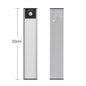 20 cm Original Xiaomi Youpin YEELIGHT LED Smart Human Motion Sensor Lichtleiste Wiederaufladbare Kleiderschrank Schrank Korridor Wandlampen (20 cm)