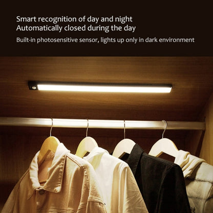 20 cm Original Xiaomi Youpin YEELIGHT LED Smart Human Motion Sensor Lichtleiste Wiederaufladbare Kleiderschrank Schrank Korridor Wandlampen (20 cm)