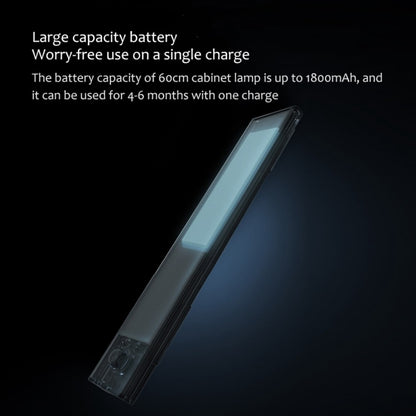 20 cm Original Xiaomi Youpin YEELIGHT LED Smart Human Motion Sensor Lichtleiste Wiederaufladbare Kleiderschrank Schrank Korridor Wandlampen (20 cm)