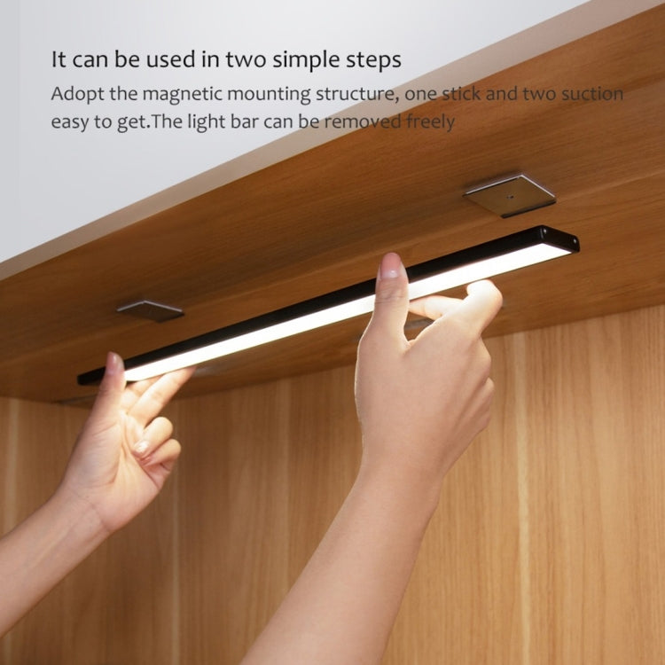 20 cm Original Xiaomi Youpin YEELIGHT LED Smart Human Motion Sensor Lichtleiste Wiederaufladbare Kleiderschrank Schrank Korridor Wandlampen (20 cm)