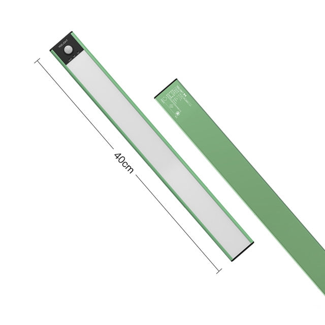 40 cm Original Xiaomi Youpin YEELIGHT LED Smart Human Motion Sensor Lichtleiste Wiederaufladbare Kleiderschrank Schrank Korridor Wandlampen (40 cm)