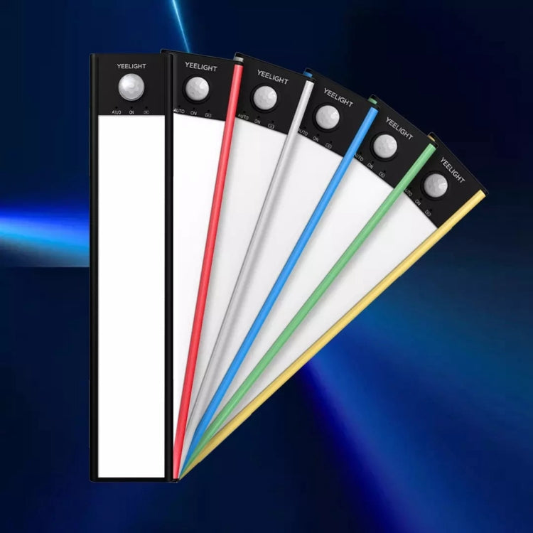 40 cm Original Xiaomi Youpin YEELIGHT LED Smart Human Motion Sensor Lichtleiste Wiederaufladbare Kleiderschrank Schrank Korridor Wandlampen (40 cm)