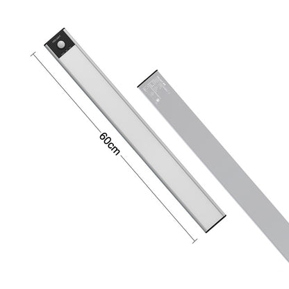 60 cm Original Xiaomi Youpin YEELIGHT LED Smart Human Motion Sensor Lichtleiste Wiederaufladbare Kleiderschrank Schrank Korridor Wandlampen (60 cm)