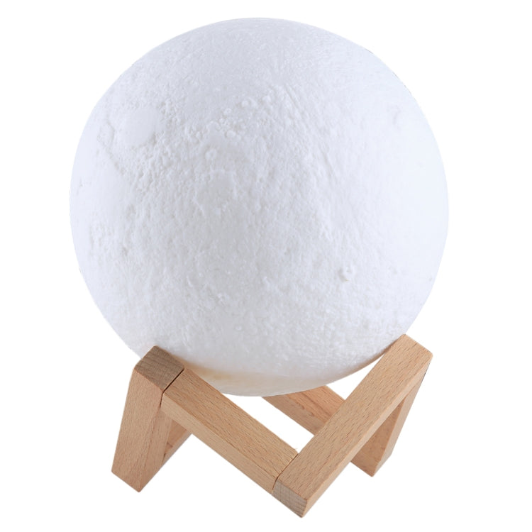 Energiesparendes LED-Nachtlicht mit 16 wechselnden Farben und USB-Aufladung, mit Holzhalterung und Fernbedienung, Touch mit Fernbedienung, 16 Farben (8 cm)