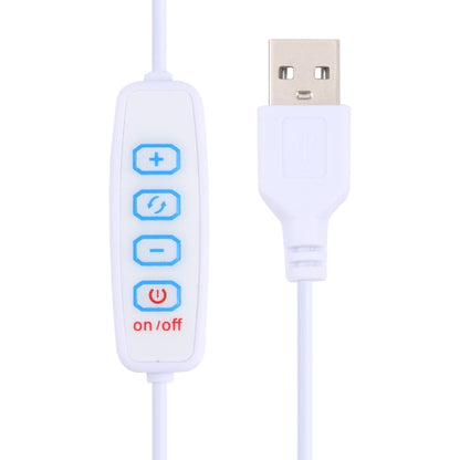 30 cm 36 LEDs Multifunktionale USB Dreifarbige stufenlos dimmbare LED-Lichtröhre, DC 5 V, 30 cm