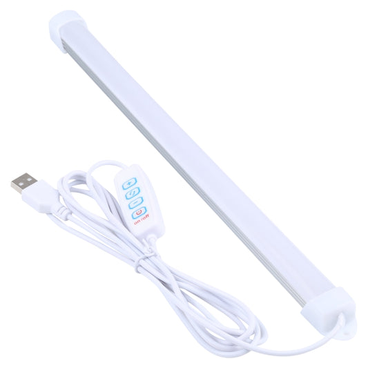 30 cm 36 LEDs Multifunktionale USB Dreifarbige stufenlos dimmbare LED-Lichtröhre, DC 5 V, 30 cm