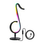 Startseite RGB Illusory Farbe Musiknote Licht Schreibtischlampe