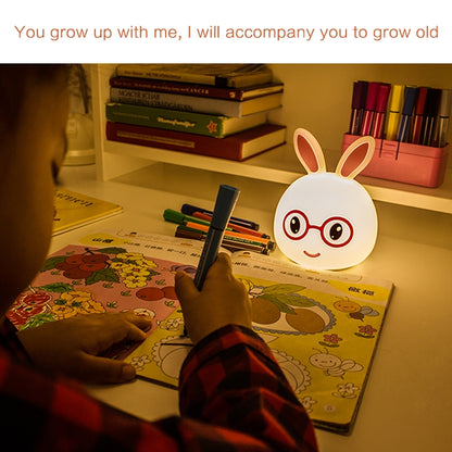 Happy Rabbit Creative Touch 3D LED Dekoratives Nachtlicht, USB-Ladeversion