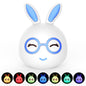 Happy Rabbit Creative Touch 3D LED Dekoratives Nachtlicht, USB-Ladeversion