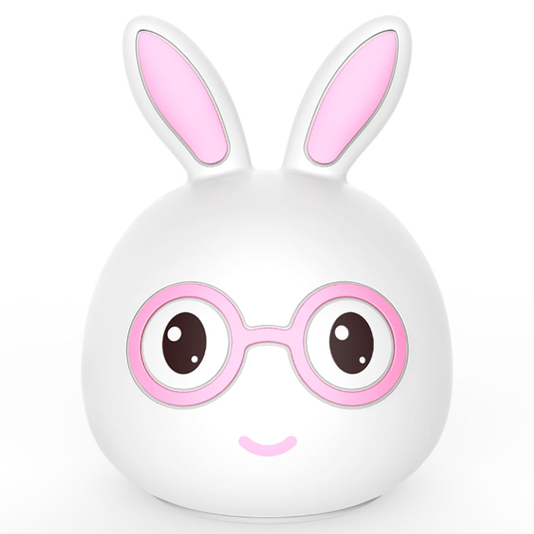 Smiling Rabbit Creative Touch 3D-LED-Dekorationsnachtlicht, USB-Ladeversion, USB-Ladeversion (Pink), USB-Ladeversion (Blau)