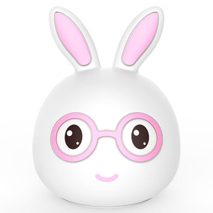 Smiling Rabbit Creative Touch 3D-LED-Dekorationsnachtlicht, USB-Ladeversion, USB-Ladeversion (Pink), USB-Ladeversion (Blau)