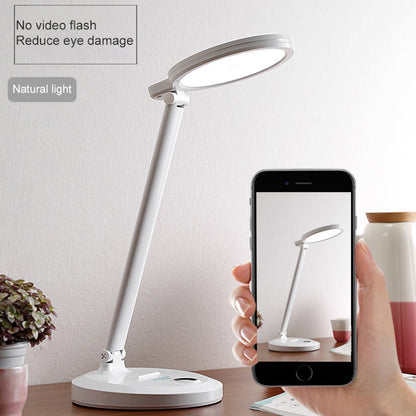 LED-Schreibtischlampe für Schüler zum Lernen und Augenschutz, faltbar, Stromversorgung über USB, Stromversorgung über USB