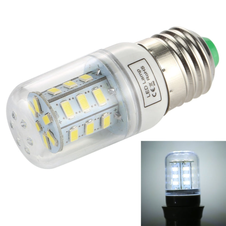 SMD 5730 Energiesparlampe, DC 12-30V, E27 24 LEDs weißes Licht, E27 24 LEDs warmweiß