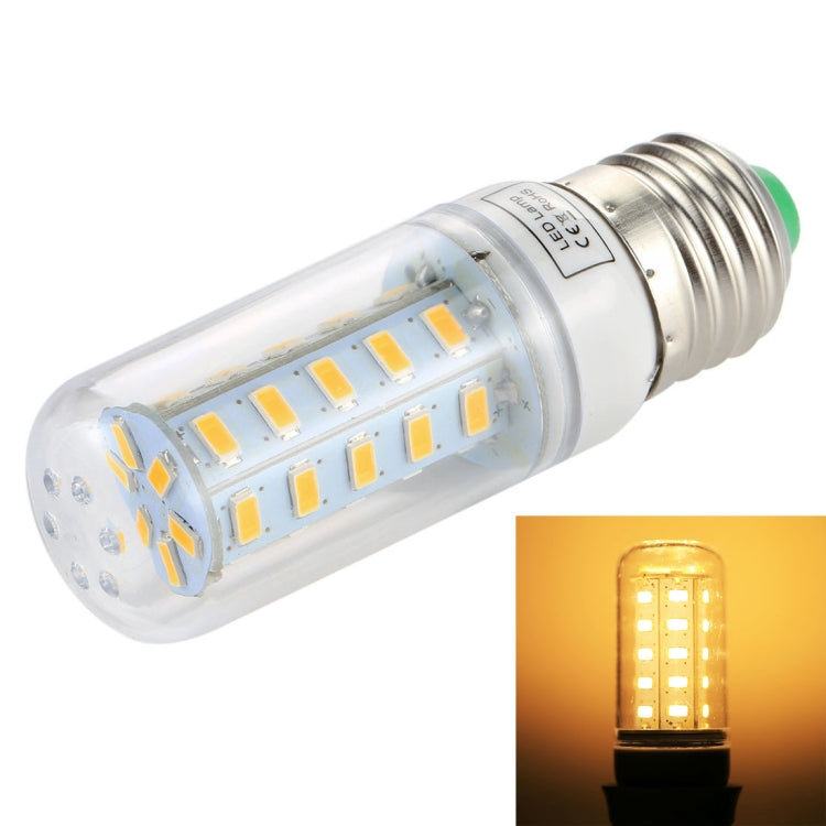 SMD 5730 Energiesparlampe, DC 12-30V, E27 36 LEDs weißes Licht, E27 36 LEDs warmweiß