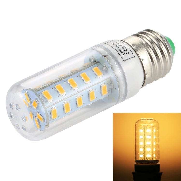 E27 36 LEDs 4W SMD 5730 LED Mais Licht Energiesparlampe, AC 110-220V, 4W 36LEDs, 3W 36LEDs