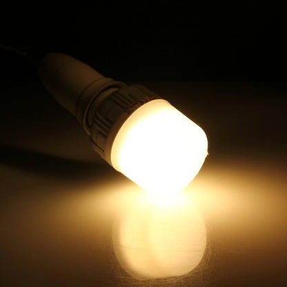 16 LEDs, 450 LM, energiesparend, wasserdicht, staubdicht, gegen Mücken, AC 85–265 V, E27, 5 W, warmweiß, 20 W