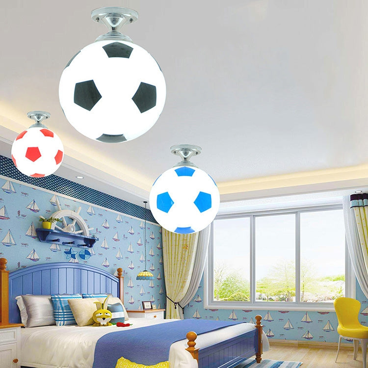 Kreative Wohnzimmer Restaurant Café Fußball Form LED Lampe Kuppel Licht, Durchmesser: 20cm