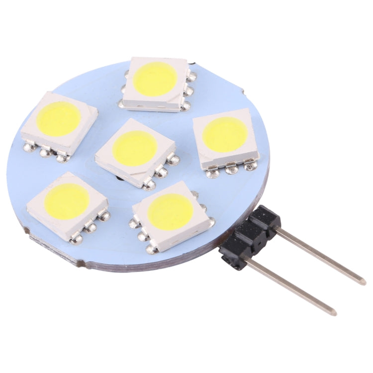 G4 6 LEDs SMD 5050 72LM 2800-3200K Stufenloses Dimmen Energiesparende Lampe mit Stiftsockel, DC 12V, G4 6LEDs SMD 5050 72LM, G4 6 LEDs SMD 5050 72LM