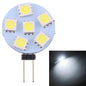 G4 6 LEDs SMD 5050 72LM 2800-3200K Stufenloses Dimmen Energiesparende Lampe mit Stiftsockel, DC 12V, G4 6LEDs SMD 5050 72LM, G4 6 LEDs SMD 5050 72LM