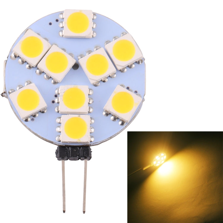 G9 9 LEDs SMD 5050 108LM 2800-3200K Stufenloses Dimmen Energiesparlampe Stiftsockellampe, DC 12V, G9 9 LEDs SMD 5050 108LM