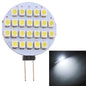 G4 24 LEDs SMD 3528 168LM 2800-3200K Stufenloses Dimmen Energiesparlampe Stiftsockellampe, DC 12V, G4 24 LEDs SMD 3528 168LM