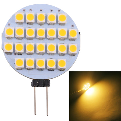 G4 24 LEDs SMD 3528 168LM 2800-3200K Stufenloses Dimmen Energiesparlampe Stiftsockellampe, DC 12V, G4 24 LEDs SMD 3528 168LM
