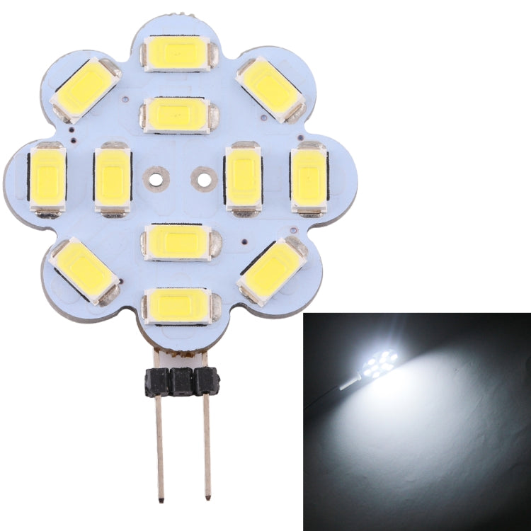 G4 12 LEDs SMD 5730 240LM 2800-3200K Plum Flower Shape Stepless Dimming Energy Saving Light Pin Base Lamp Bulb, DC 12V, G4 12LEDs SMD 5730 240LM, G4 12 LEDs SMD 5730 240LM