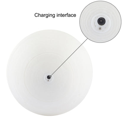 Energiesparendes LED-Nachtlicht mit USB-Aufladung und zwei Farbwechseln, mit Holzhalterung, Touch-Steuerung, zweifarbig (10 cm)