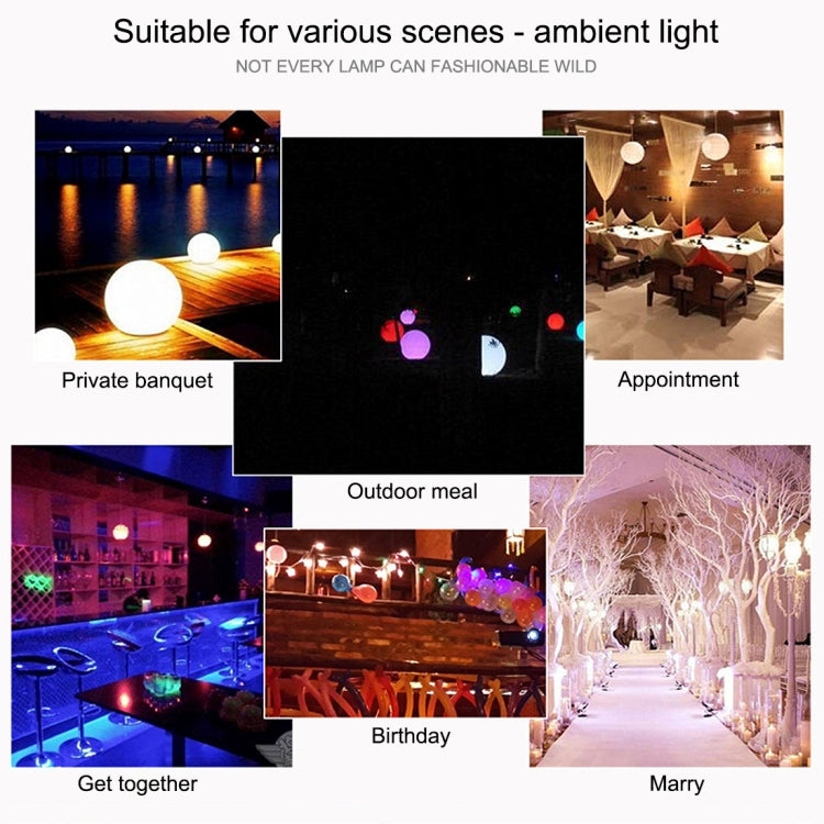 USB Charging 7-Color Changing Energy-saving LED Night Light with Wooden Holder Base, Patted 7-Color(18cm)