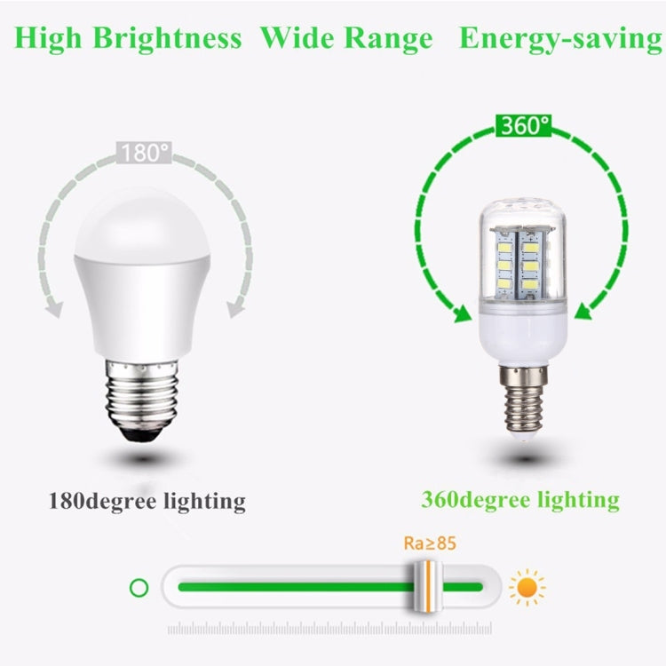 E14 2,5 W 24 LEDs SMD 5730 LED Maiskolben Glühbirne, AC 110-220 V, AC 110-220 V