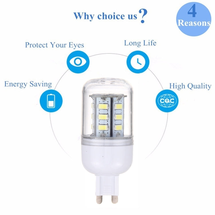 G9 2,5 W 24 LEDs SMD 5730 LED Maiskolben Glühbirne, AC 110-220 V, AC 110-220 V